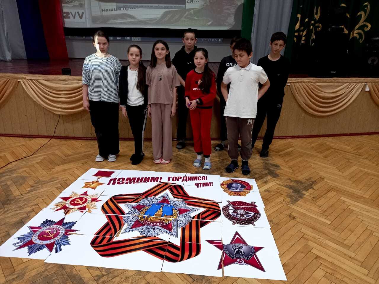 Символ Победы и уважения к подвигам солдат  