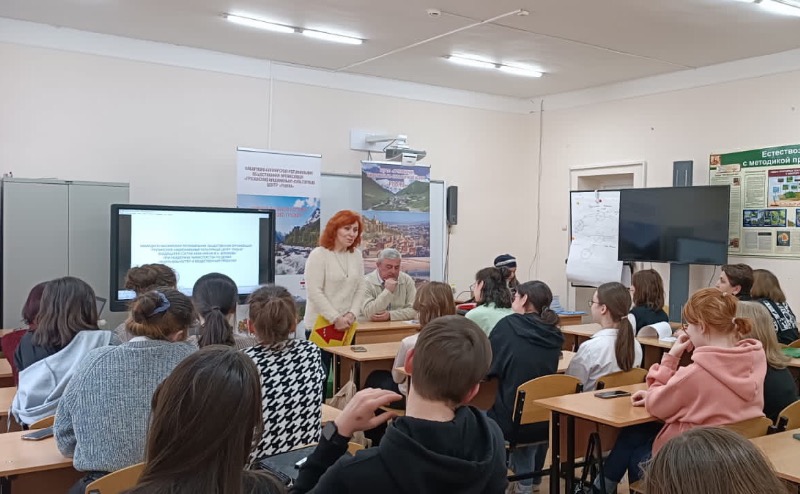 Активисты НКЦ «Риони» посетили КБГУ