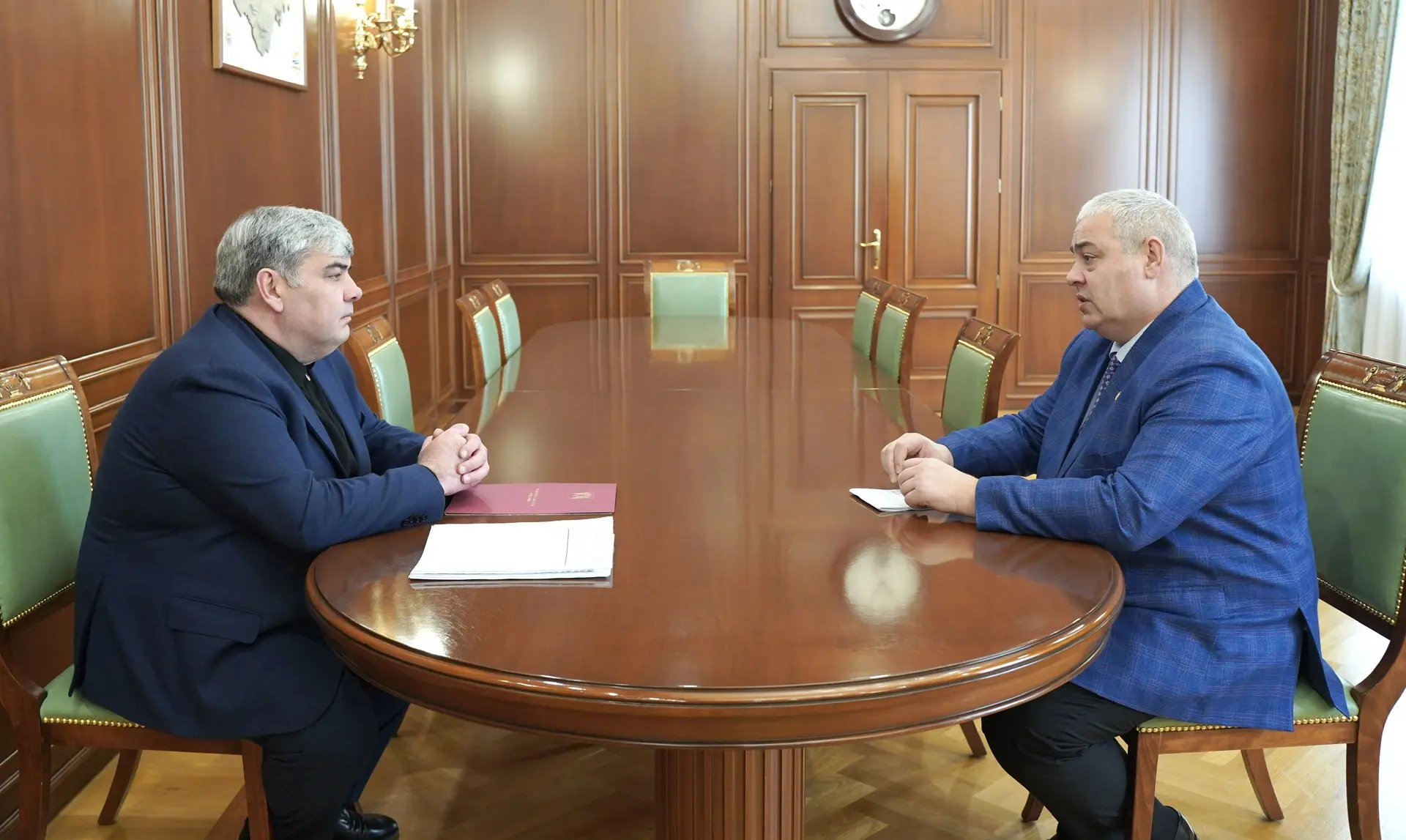 Казбек Коков встретился с главой администрации Черекского района