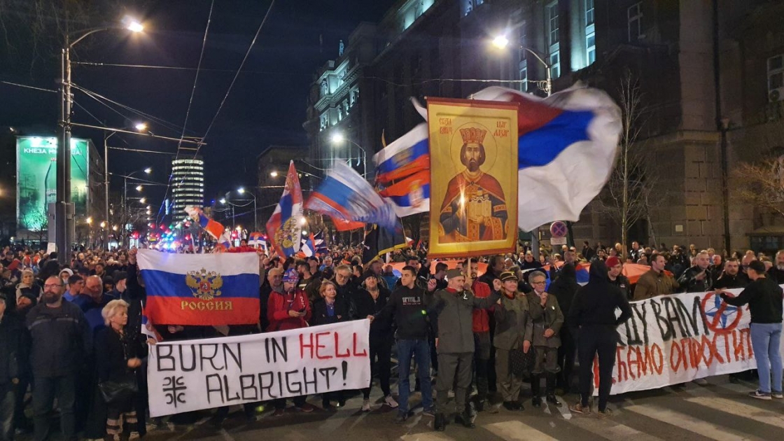 Акции в поддержку России проходят по всему миру
