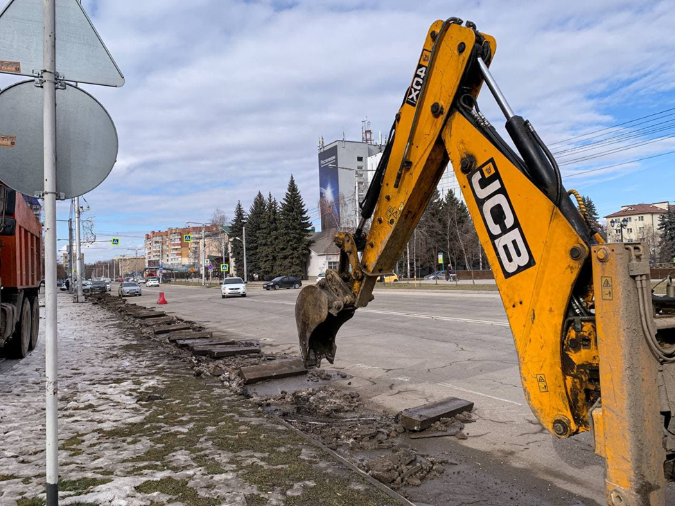 В Нальчике начался ремонт проспекта Кулиева