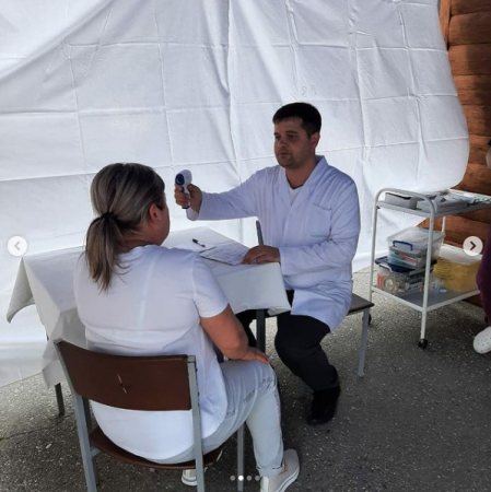 В Майском районе продолжается вакцинация