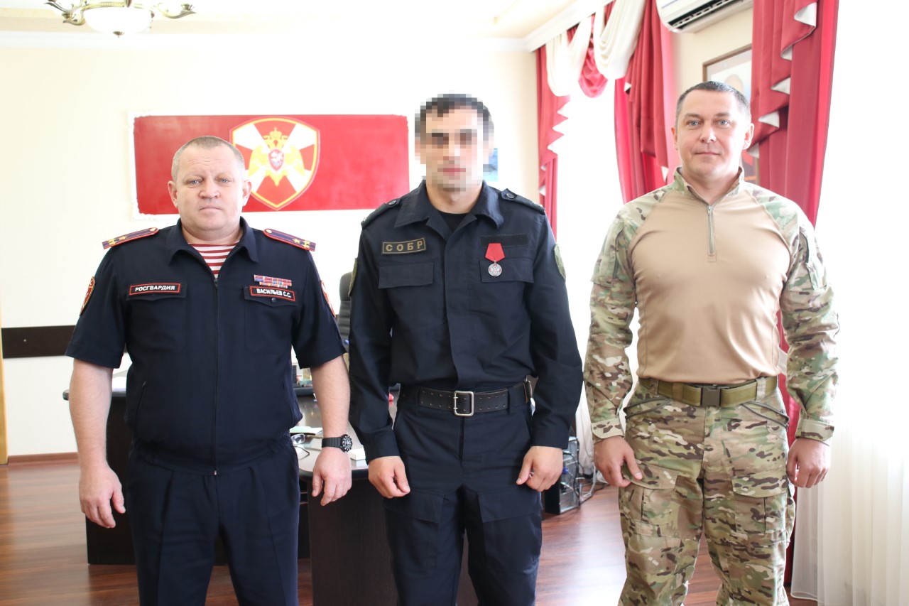 Офицер из Кабардино-Балкарии удостоен государственной награды