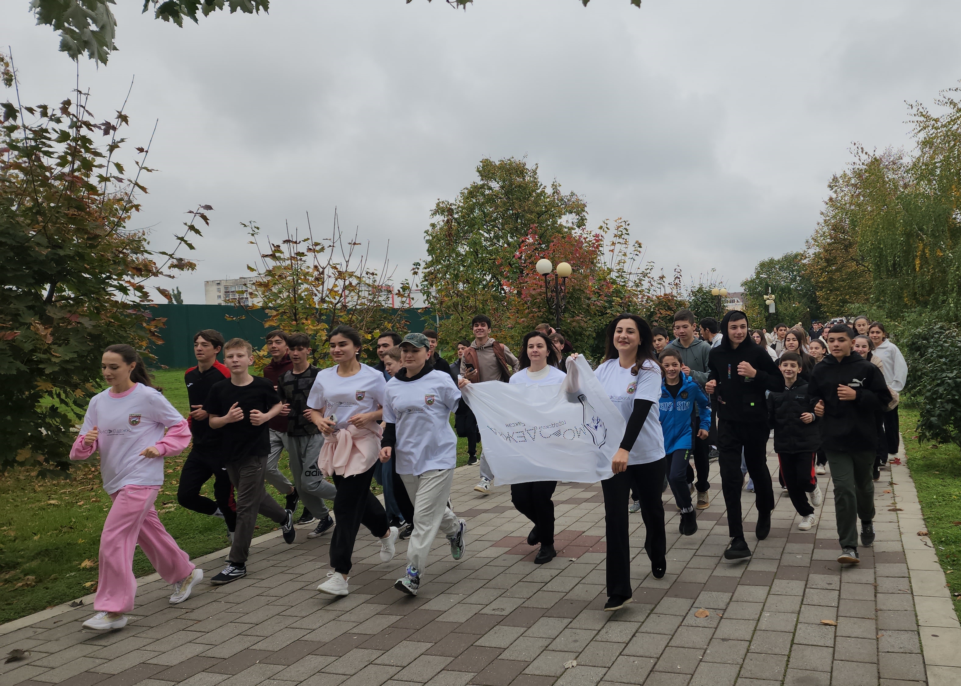 В Баксане провели массовый кросс