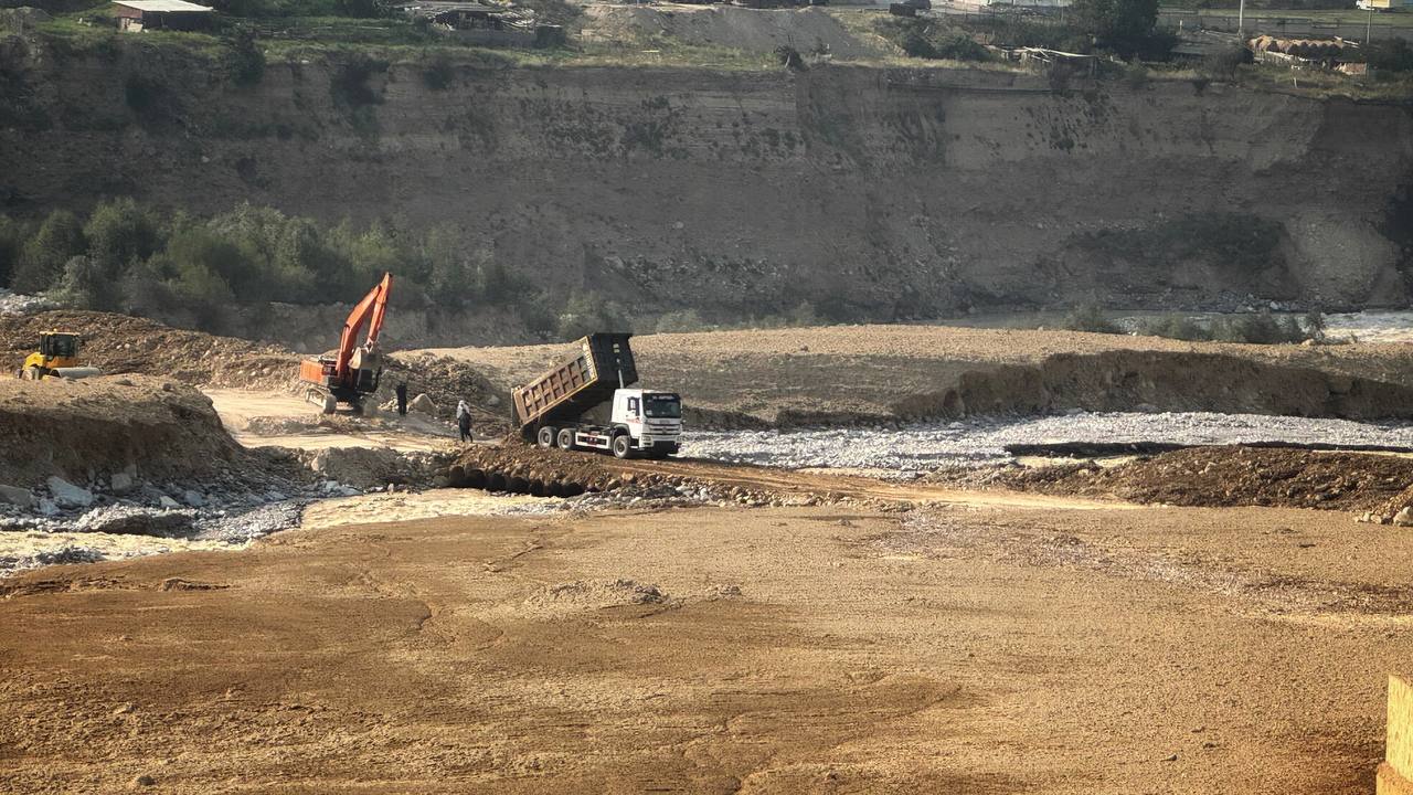 В Тырныаузе идут восстановительные работы