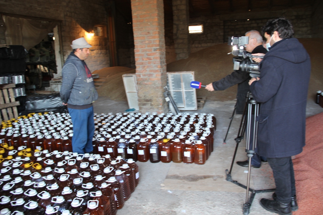 Журналисты посетили колонию 