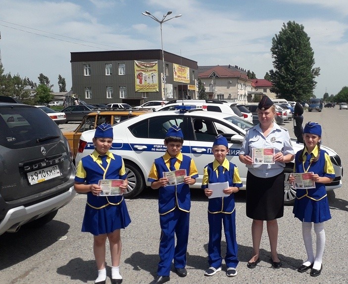 В День защиты детей в Майском районе  прошла профилактическая акция