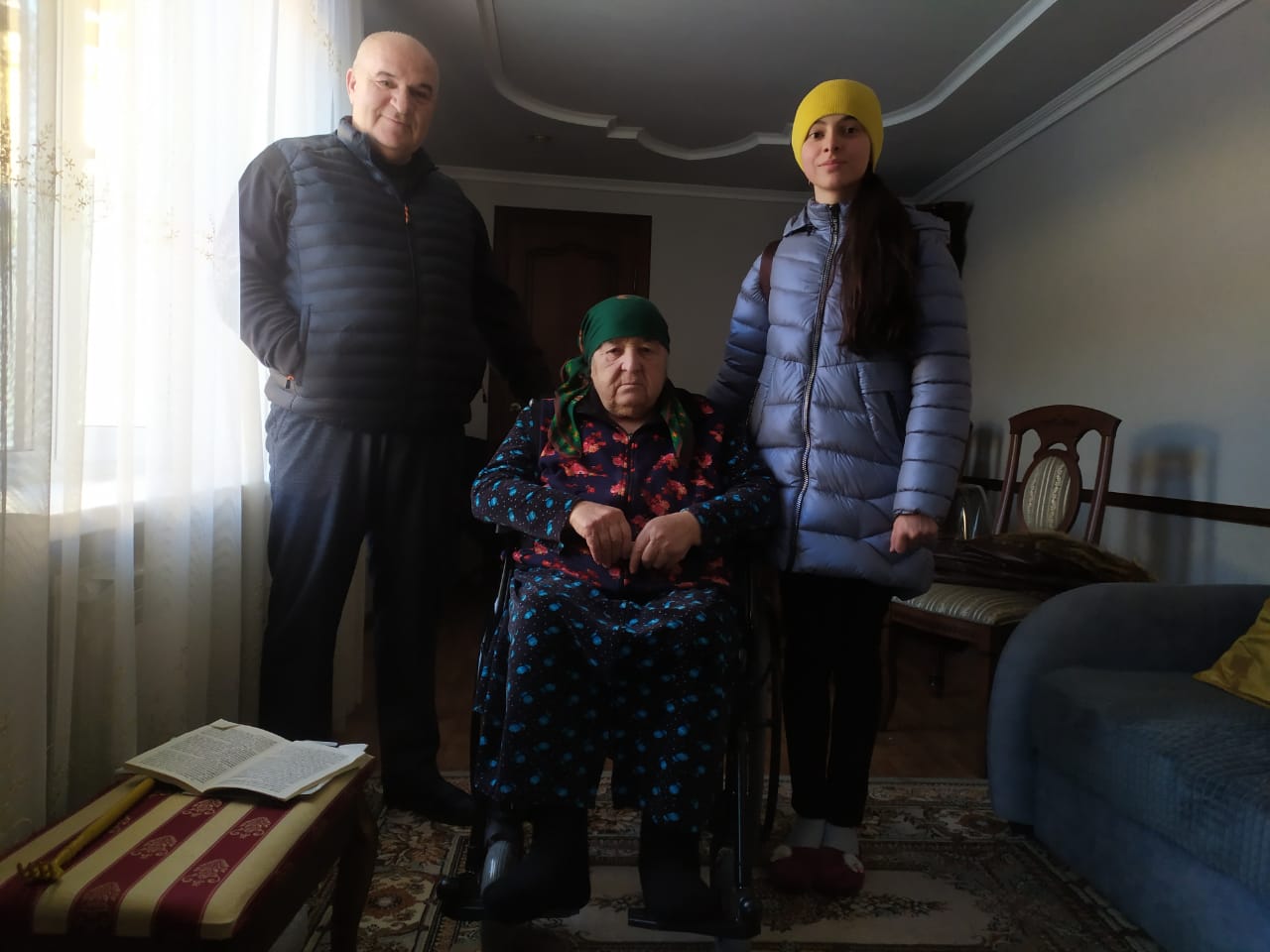 Сотрудники полиции встретились с матерью погибшего товарища