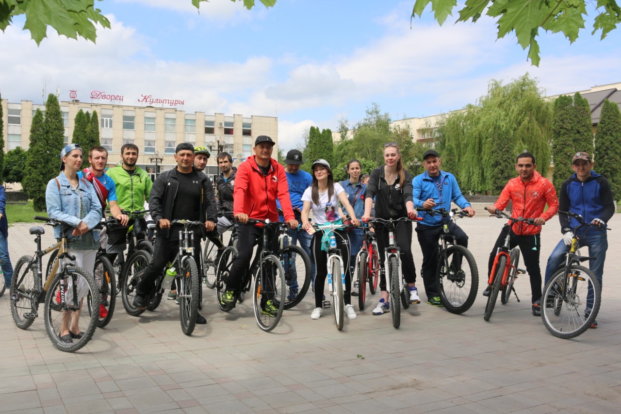 В Баксане провели велопарад