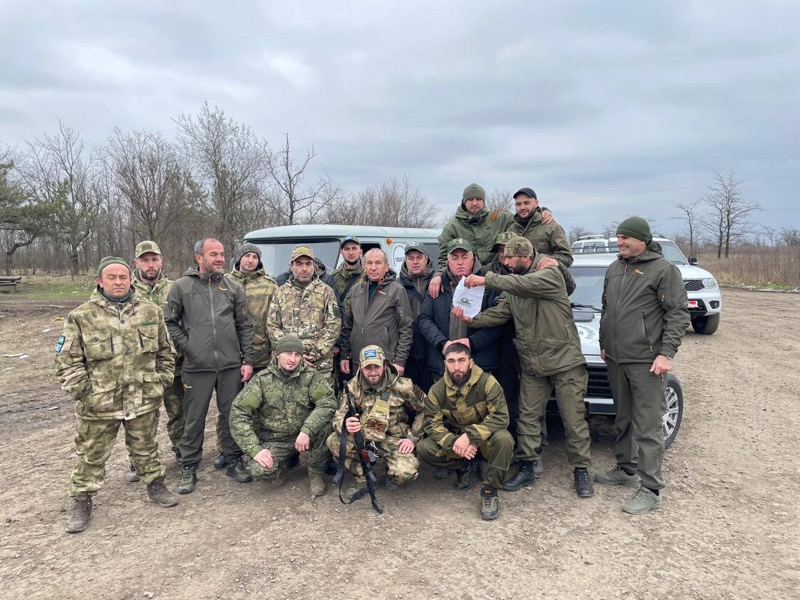 Новую партию гуманитарной помощи для военнослужащих отправили из Эльбрусского района