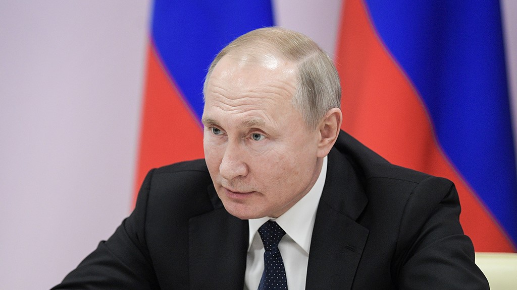 Путин четвертую неделю подряд выступит с обращением к нации