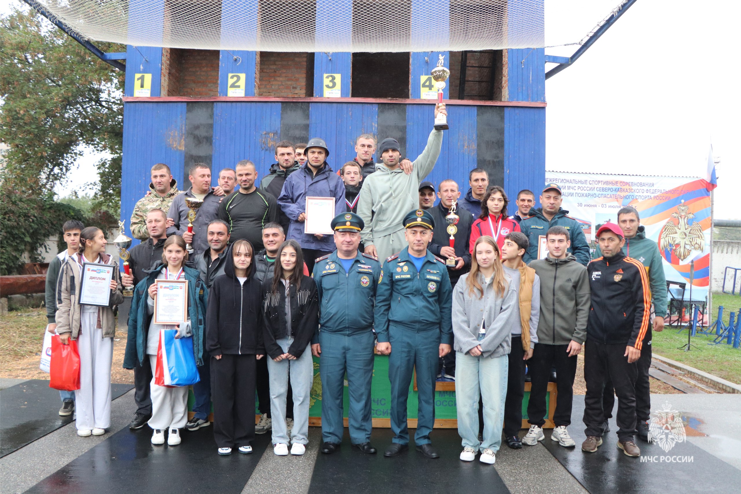 В Нальчике определили лучших пожарных-спасателей среди молодежи  