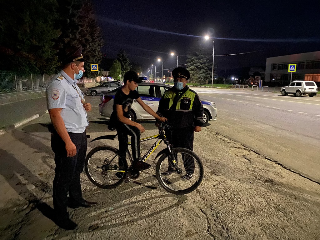 Акция «Яркий велосипедист» проходит в сельских поселениях Кабардино-Балкарии 