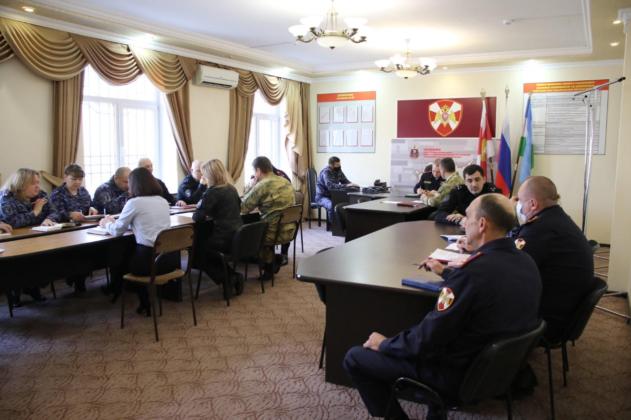 Росгвардейцы подвели итоги деятельности за 2020 год