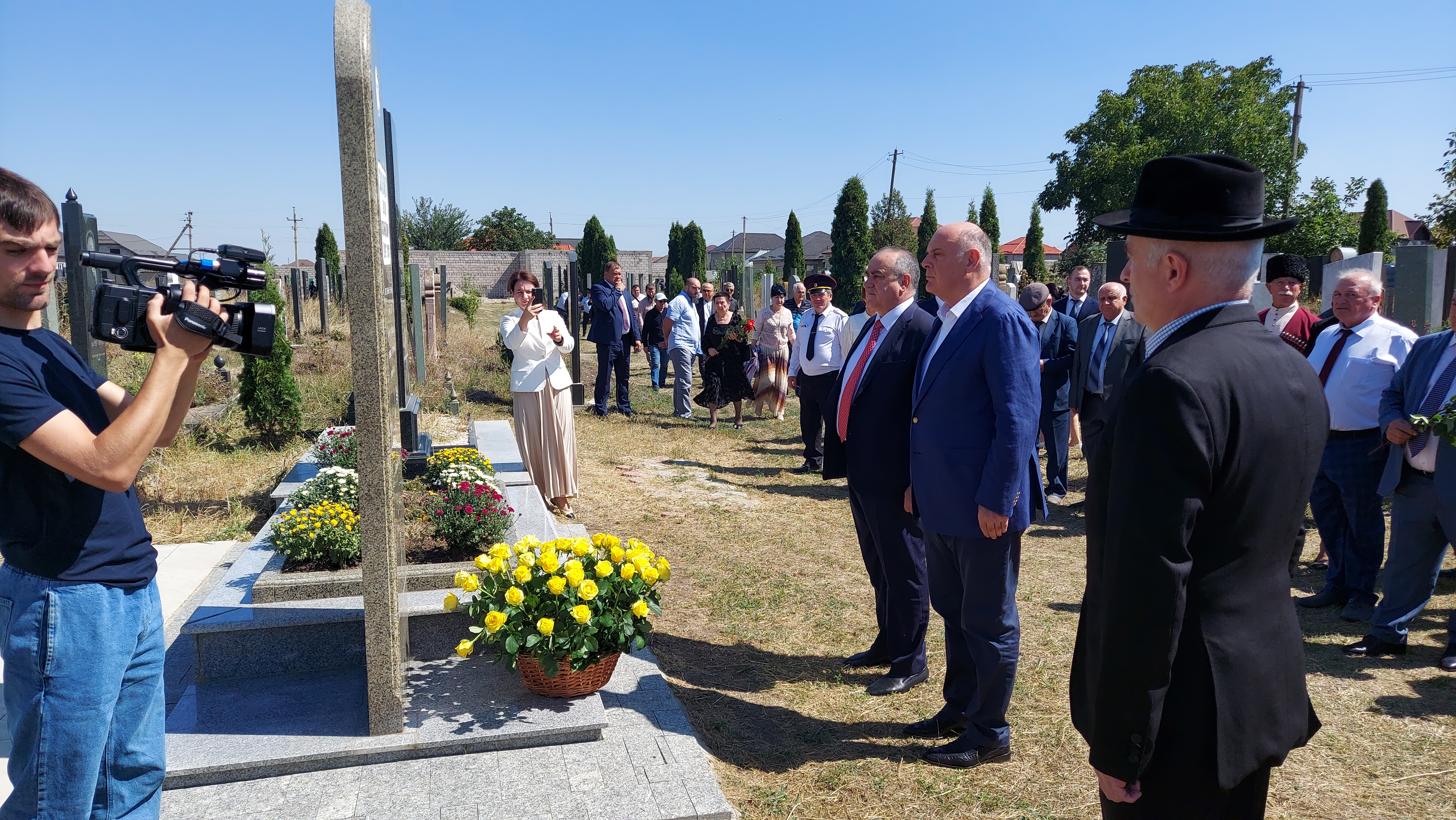 Президент Абхазии посетил Баксан