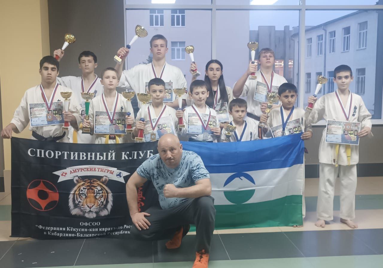 Девять юных каратистов из Кабардино-Балкарии выступят на первенстве России по кекусинкану