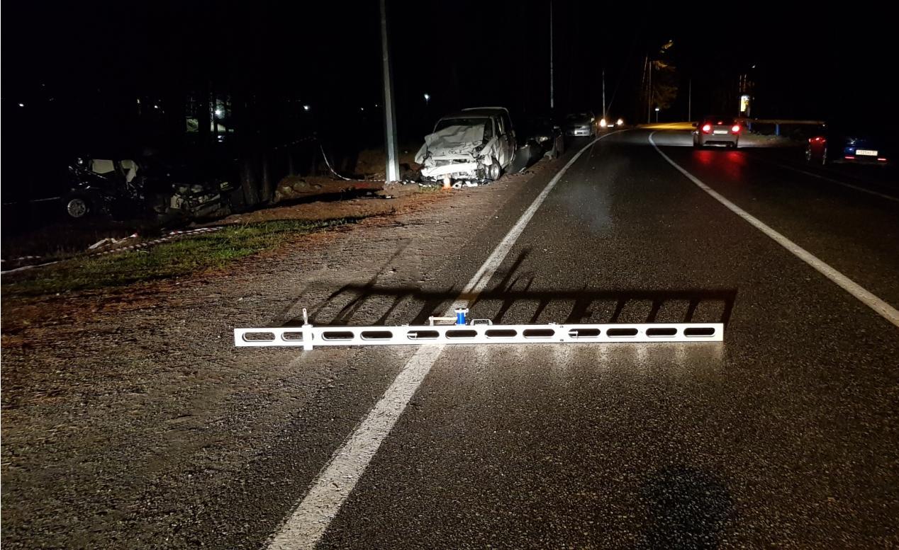 В Эльбрусском районе столкнулись два автомобиля