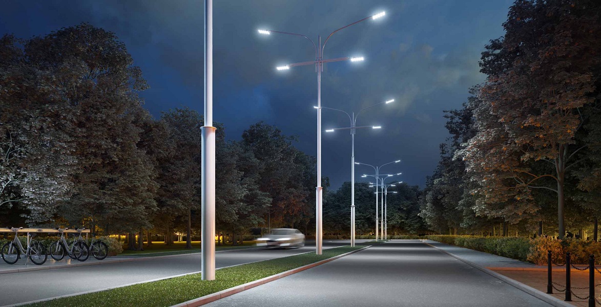 В селении Анзорей модернизируют уличное освещение