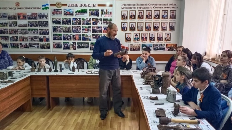 Юным нальчанам рассказали о войне