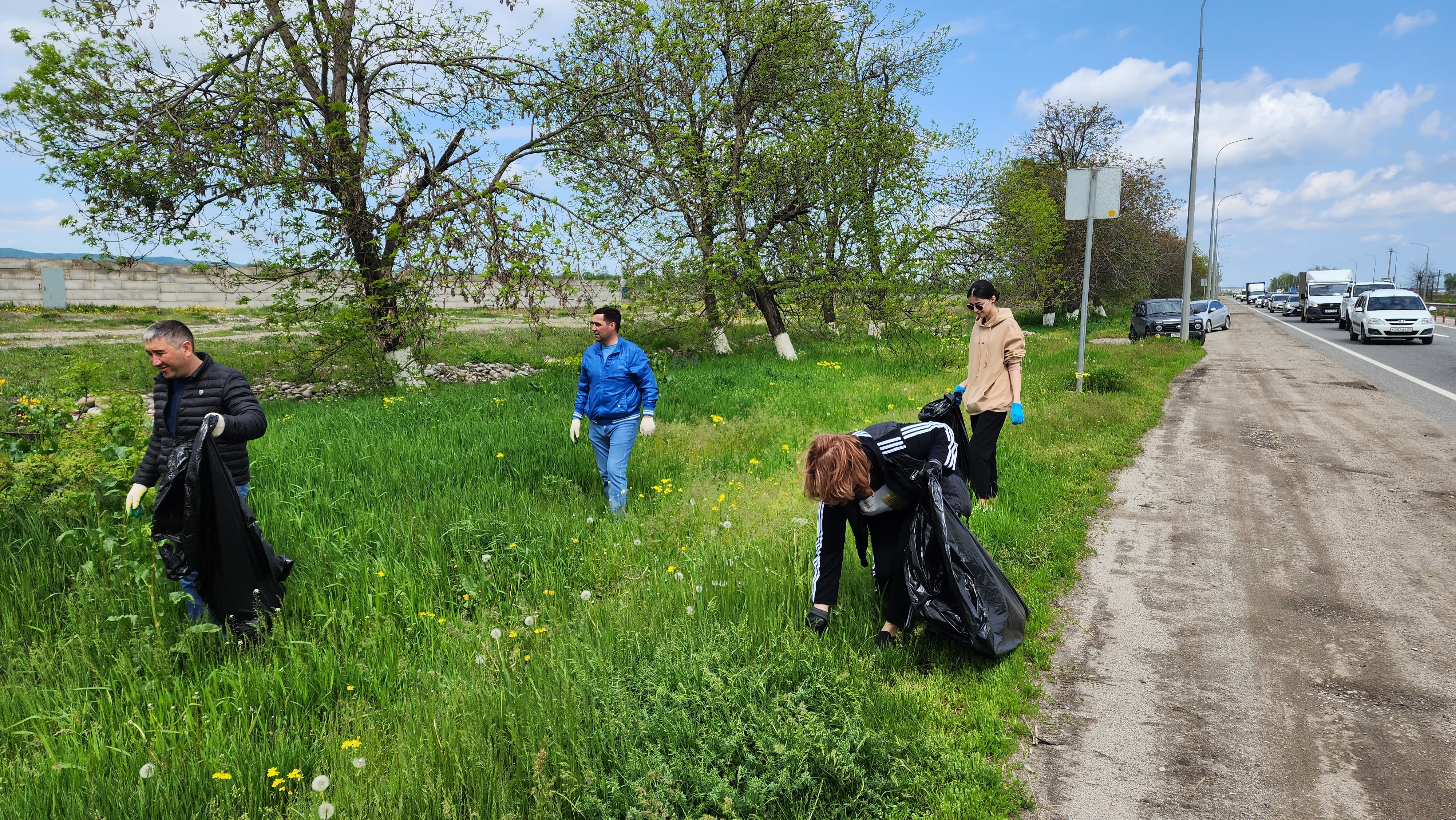 В Баксане провели субботник