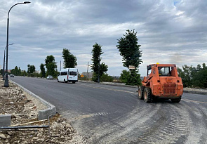 Продолжается капитальный ремонт улицы Шогенова в Нальчике