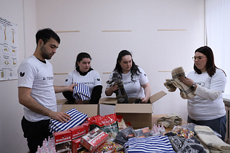 Институт искусств отправил  гуманитарную помощь на СВО