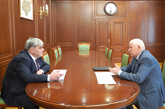 Казбек Коков встретился с главой регионального Соцфонда