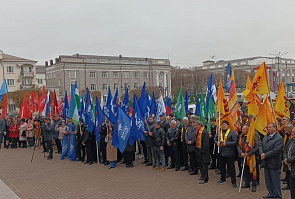 В Нальчике прошел митинг в поддержку СВО