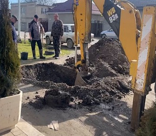 В Чегеме Втором устранили подтопление на улице Ленина и восстановили водоснабжение