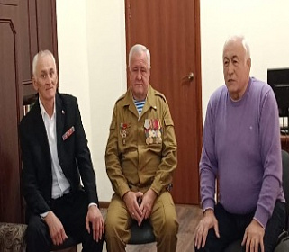 Урок мужества от ветеранов ОВД