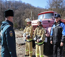 В Кабардино-Балкарии развивается добровольная пожарная охрана
