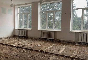 В селении Псынадаха начался капитальный ремонт школы   