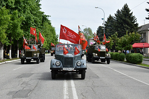 В Урванском районе отметили 77-ю годовщину Дня Победы