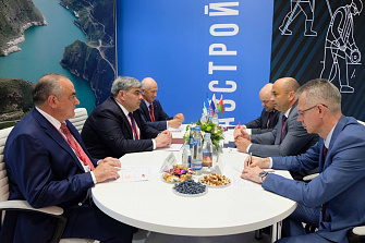 Казбек Коков в Грозном встретился с послом Республики Беларусь