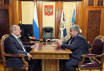 Юрий Чайка и Казбек Коков встретились в Пятигорске