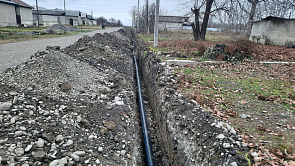 В Терском районе продолжаются работы по замене ветхих водопроводных сетей