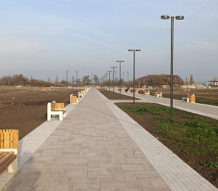 Парк Победы в Нальчике: первый этап строительства завершен