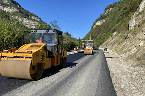 Продолжается реконструкция автомобильной дороги «Чегем II – Булунгу»