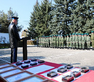 Год пограничной службы завершен