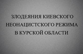 Злодеяния киевского неонацистского режима в Курской области: часть вторая