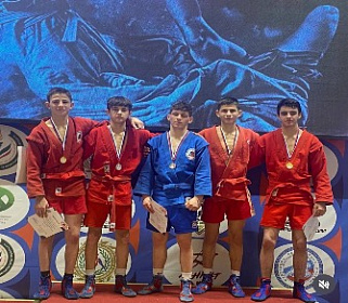 Юные самбисты КБР успешно выступили на первенстве СКФО