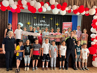 В летнем лагере Прохладного прошла акция «Сохраним жизнь»