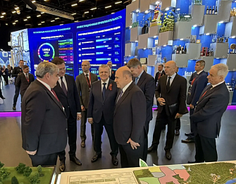 Михаил Мишустин посетил экспозицию Кабардино-Балкарии на Кавказском инвестиционном форуме  