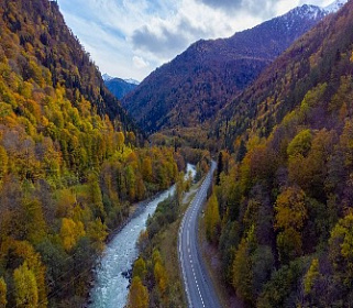 Обновленные участки дорог