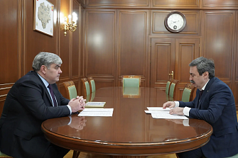 Казбек Коков встретился с министром просвещения и науки КБР