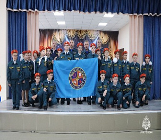 В Майской школе отрылся профильный класс МЧС