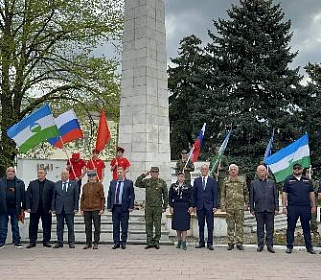 В Баксане прошел традиционный майский автопробег