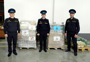 Судебные приставы Кабардино-Балкарии отправили жителям Донбасса гуманитарный груз 